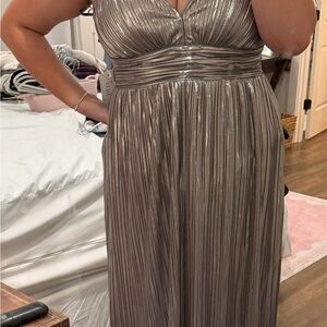 Siena Studio Metallic Maxi Dress